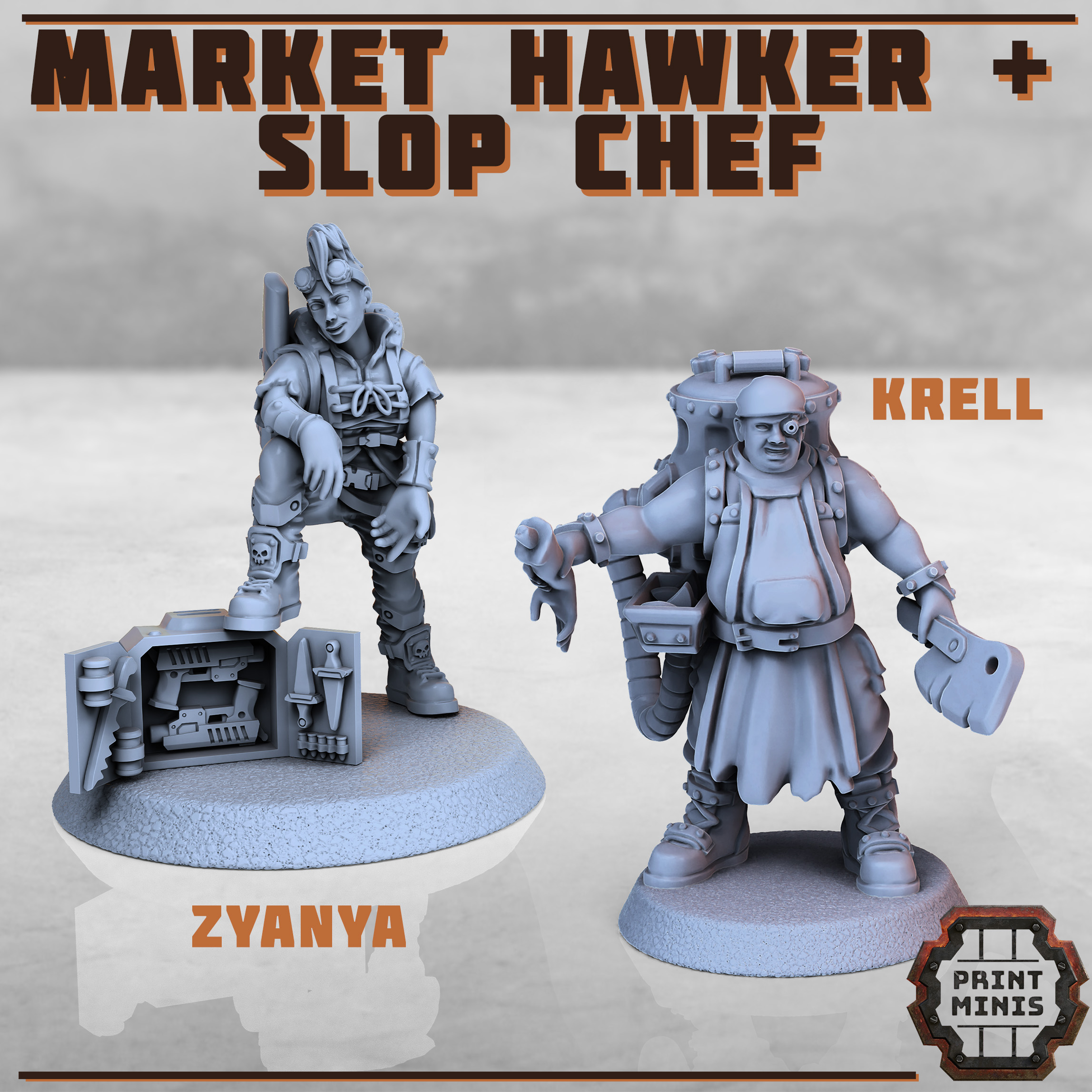 Market Hawker + Slop Chef